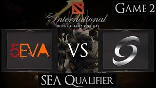 Dota 2 The International 2015 5eva vs G Guard