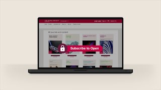 What does "Subscribe to Open" mean? | The Royal Society