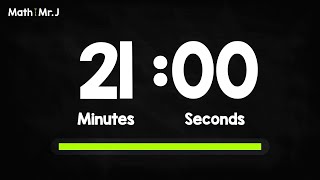 21-Minute Timer