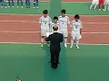 サッカー東海総体2012決勝 名東2－1清水商 名東高校優勝 表彰式