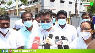 வாக்குப்பெட்டி அறையில் மூன்று முறை மின்தடை |  மாவட்ட ஆட்சியரிடம் MLA அபூபக்கர்  கோரிக்கை!