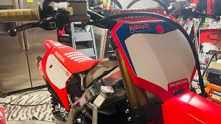 2021 crf450RWE ASV F2 LEVERS