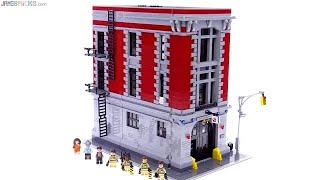 🔄 LEGO 2016 Ghostbusters Firehouse Headquarters review! 75827 re upload