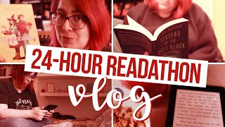 My First Ever Reading Vlog - Dewey's 24-Hour Readathon [CC]