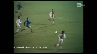 01/03/1978 European Cup Quarter Final 1st leg AJAX v JUVENTUS