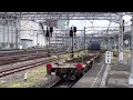 【ジョイント音最高！】jr貨物eh200形9号機＋タキ5b（両）＋コキ2b（両）が大宮駅を高速通過するシーン（臨8764レ・高a205・石油返空）2022.7.13