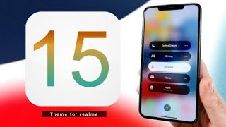 iOS 15 Theme with iOS widgets for Realme and Oppo devices