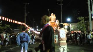 潮来祇園祭禮2015　楽日　六丁目の山車の一日