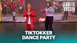 Viral TikTokker Teaches JHud \u0026 Her Audience to Dance