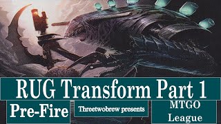 Pullin' out the Rug | RUG Transform Twin | Pre Fire | MTGO League 1.03 | Part 1