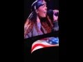 TheTrophyLife.Net Exclusive: Teyana Taylor Sings National Anthem At Jordan Brand Classic in Barclays