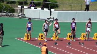 2017年　秋田県高校総体　男子110ｍH決勝