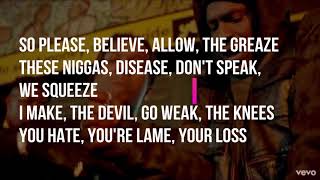 A$AP Rocky  - Praise The Lord  ft  Skepta LYRICS video #WORLDSTARHIPHOP