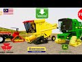 Fs20 'Mod New Holland 1545 Malaysia' Free | Game mesin padi Malaysia, Farming Simulator 20