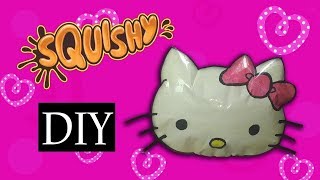Kağıttan Hello Kitty Squishy Nasıl Yapılır  -  OYUNCAK HEDİYE TV