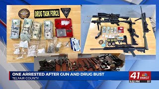 Major drug bust in Telfair County uncovers meth, fentanyl, and firearms