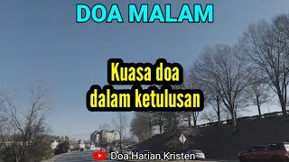 KUASA DOA DALAM KETULUSAN - Renungan \u0026 Doa Malam