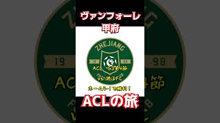 ヴァンフォーレ甲府、ACLの旅