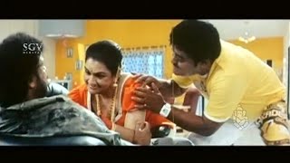Lady Cook Fell on Ravichandran and Jaggesh shock to see | Kannada Comedy Scenes | Shemaroo Kannada
