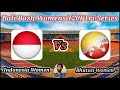 Indonesia Women vs Bhutan Women || Match 7 || Indonesia Womens T20I Tri-Series