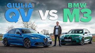 Alfa Romeo Giulia Quadrifoglio vs BMW M3 | Who makes the better performance car?