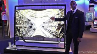 Samsung S9 85-Inch 4K Ultra HD TV Hands on at Selfridges