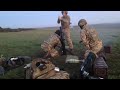 rapid fire quick rate 81mm mortar firing white phos smk rounds royal marines