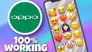 iOS emojis in oppo ,100% WORKING!!