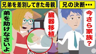 【LINE】天才な弟ばかり溺愛する最悪な母親「アンタみたいな出来の悪い子を産んだ覚えは無いよ」⇒弟が病気になり地味な俺を見下す母。数カ月後、家を追い出された俺は母を〇〇してやったｗ【スカッとする話】