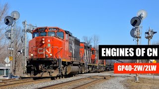 🇨🇦 Engines Of CN | GP40-2W/2LW