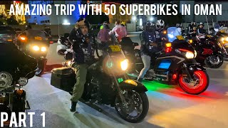 50 SUPERBIKES TO A BEAUTIFUL DESTINATION! | VLOG