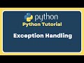 Part 6 | Selenium With Python Tutorial For Beginners | How To Handle Exceptions In Python