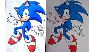 how to draw sonic / how to draw sonic the hedgehog / how to draw sonic sketch