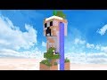 ÜBERLEBEN AUF 1 CREEPER IN MINECRAFT!