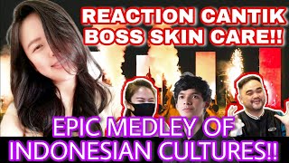 EPIC MEDLEY OF INDONESIAN CULTURES - ALFFY REV REACTION CANTIK!! DAPET CHANNEL STYLE!!