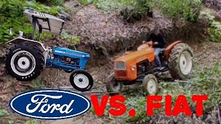 FİAT 415 vs FORD 3000| YÜKTE DENEDİK | KEDİ GİBİ TRAKTÖR |