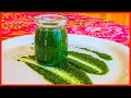 Bright Green Chimichurri Salsa | Chimichurri Steak sauce