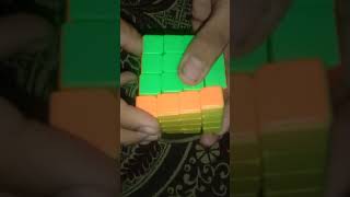 Rubik's cube solve in just 6.2 sec #ytshorts