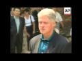 CHINA: XIAHE: US PRESIDENT CLINTON VISIT (2)