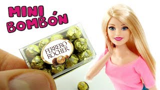 como hacer mini cosas para barbie