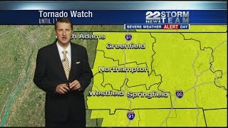 Tornado Watch for Hampden, Hampshire, and Franklin County