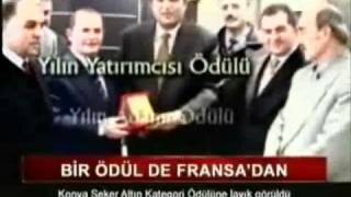 Pankobirlik Genel Bşk. Recep Konuk 'a Fransa'dan Ödül