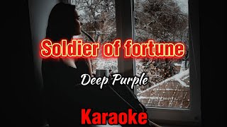 Soldier of Fortune - Deep Purple Karaoke | [HQ] [4K]