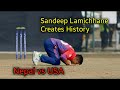 Sandeep Lamichhane Best Bowling against USA||sandeep takes 6 wicket in Nepal vs USA || Nepal vs USA