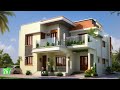 most beautifull double floor front elevation designs modern exterior house design 2024