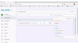 Worklog Tutorial using Clockify
