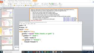Task 129 - While loop
