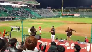 180407 Samsung Lions SK Wyverns Good Bye Home Run