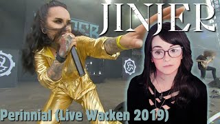 Jinjer - Perennial (Live Wacken Open Air 2019) | REACTION | First Time Hearing