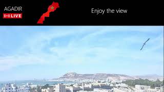 Agadir 24 7 live Maroc Morocco Live cam en direct from AGYAD Hotel Agadir bay Sunset #Jazz